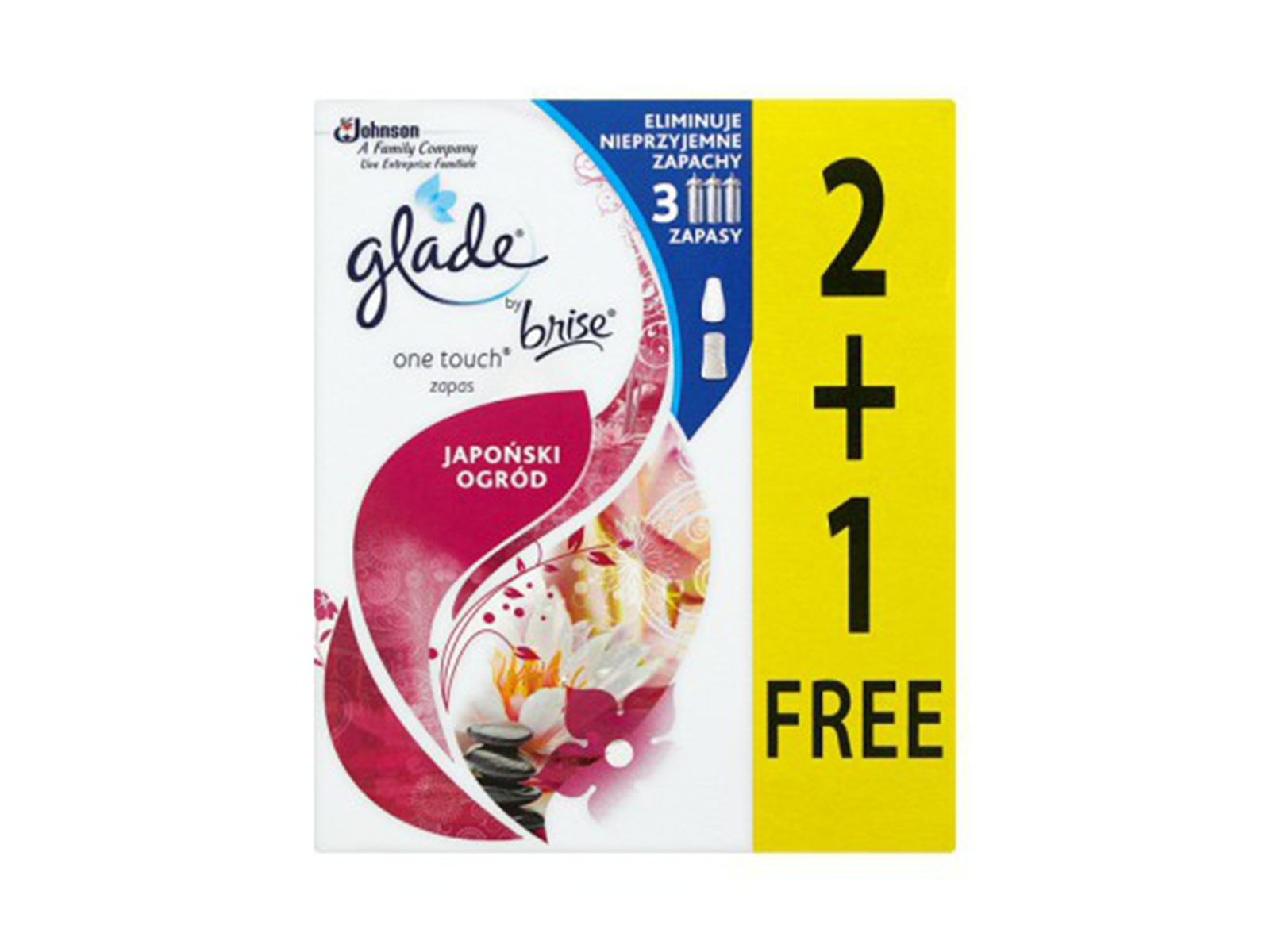 Odświeżacz Wkład BRISE ONE TOUCH MINI SPRAY 2+1